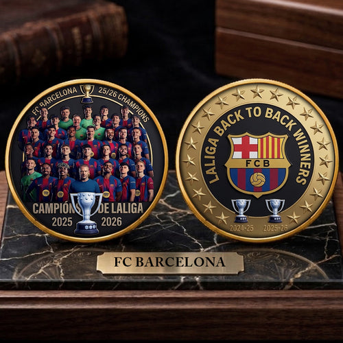 FC Barcelona LaLiga Winners 25/26 Commemorative Coin – TMTHU6035