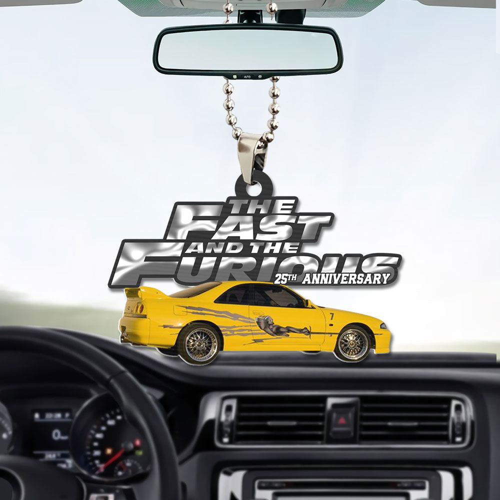 Fast & Furious 25th Anniversary 2026 Custom shape 1-sided Acrylic Car Ornament – GNE4796
