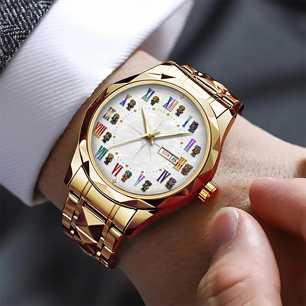 Final Fantasy Alloy Luxury Quartz Watch – GNE7678