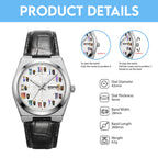 Final Fantasy Leather Alloy Watch – GNE7680