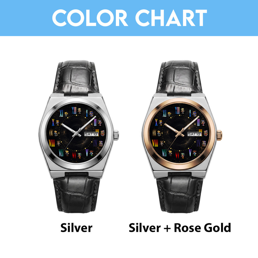 Final Fantasy Leather Alloy Watch – GNE7681