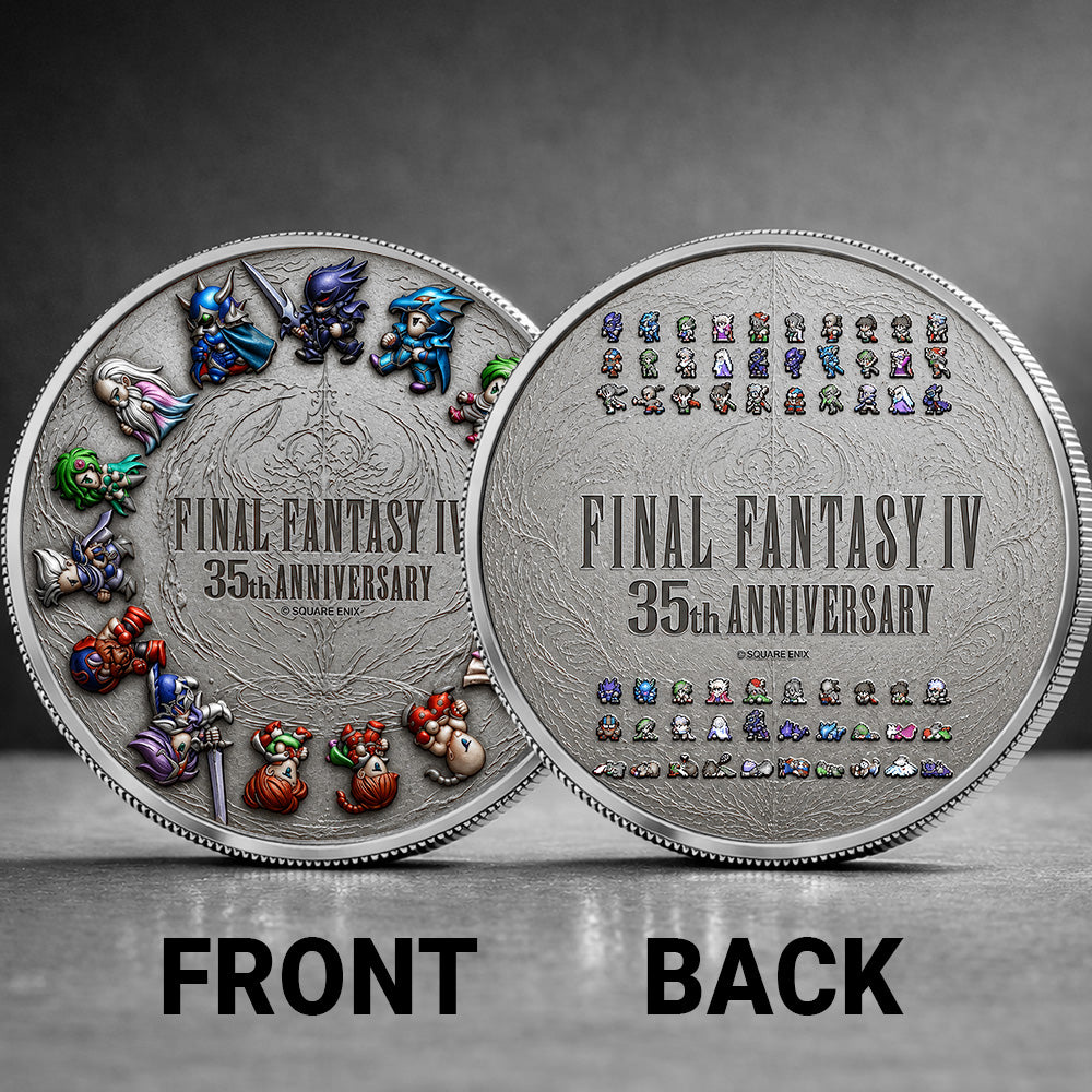 Final Fantasy IV 35th Anniversary Commemorative Coin – GNE7983