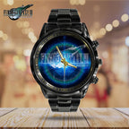 Final Fantasy VII Revelation Black Stainless Steel Watch – GNE7139