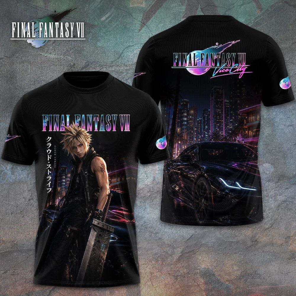 Final Fantasy VII x Cloud Strife 3D Apparel – GNE9116