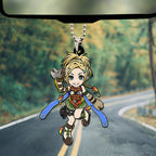 Final Fantasy X 25th Anniversary Custom shape 2-sided Acrylic Car Ornament – GNE7654