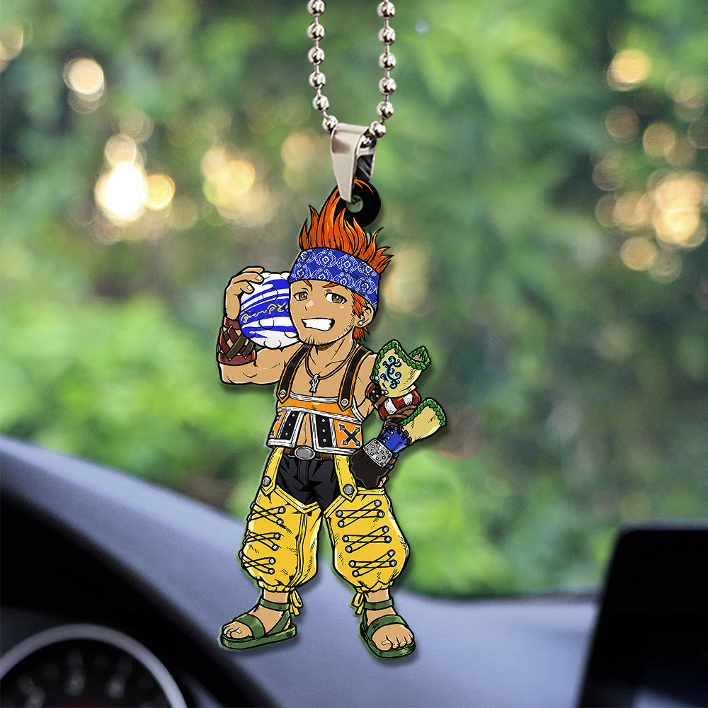 Final Fantasy X 25th Anniversary Custom shape 2-sided Acrylic Car Ornament – GNE7656