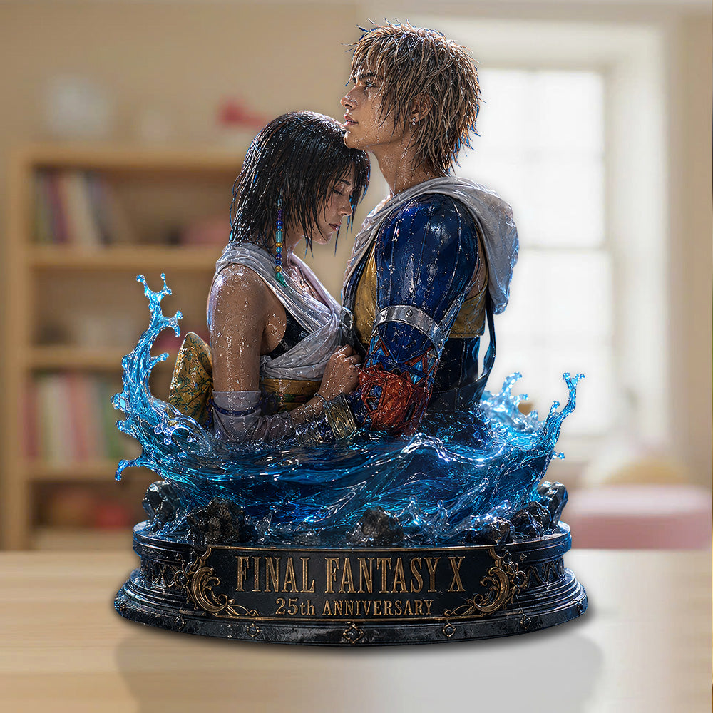 Final Fantasy X 25th Anniversary Custom Shape Acrylic Plaque – GNE6485