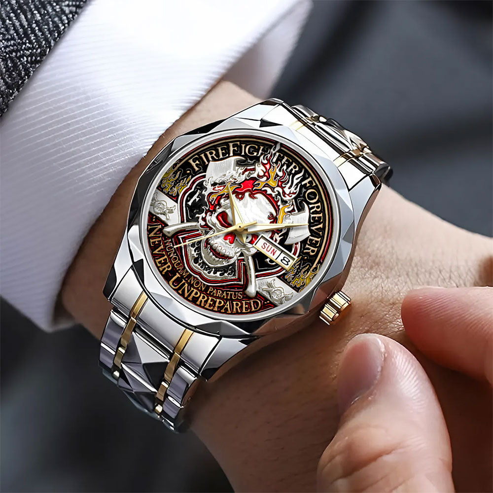 Firefighter Alloy Luxury Quartz Watch – TANTN 14865