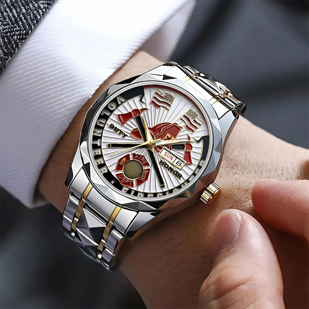 Firefighter Alloy Luxury Quartz Watch – TANTN 15131