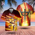 Firepower Judas Priest Hawaiian Shirt