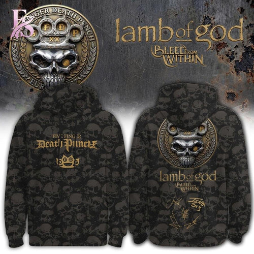 Five Finger Death Punch 20TH ANNIVERSARY WORLD TOUR 2026 Hoodie