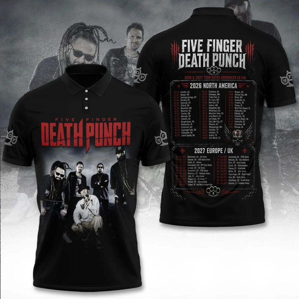 Five Finger Death Punch Tour 2027 3D Apparel – TANTN25326
