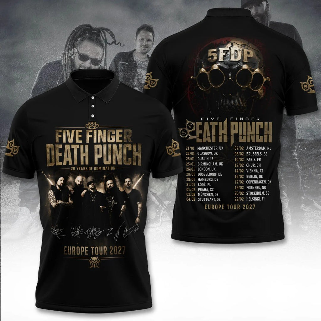 Five Finger Death Punch Tour 2027 3D Apparel – TANTN25329