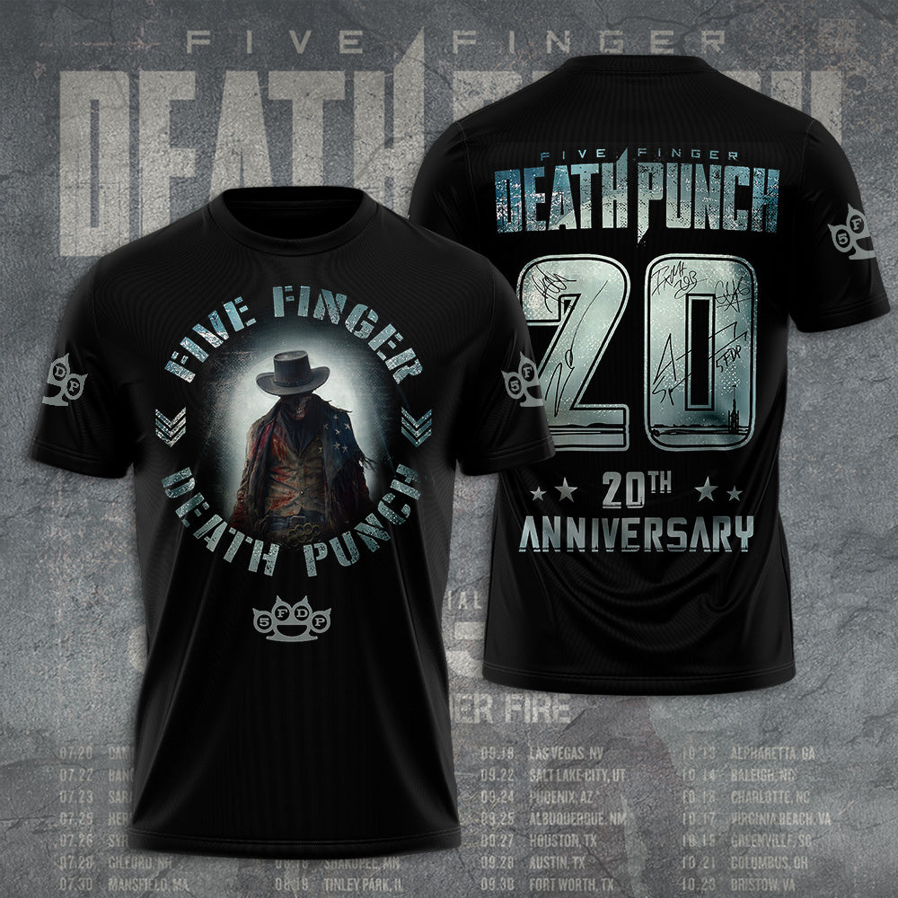 Five Finger Death Punch Tour 2026 3D Apparel – TANTN20368