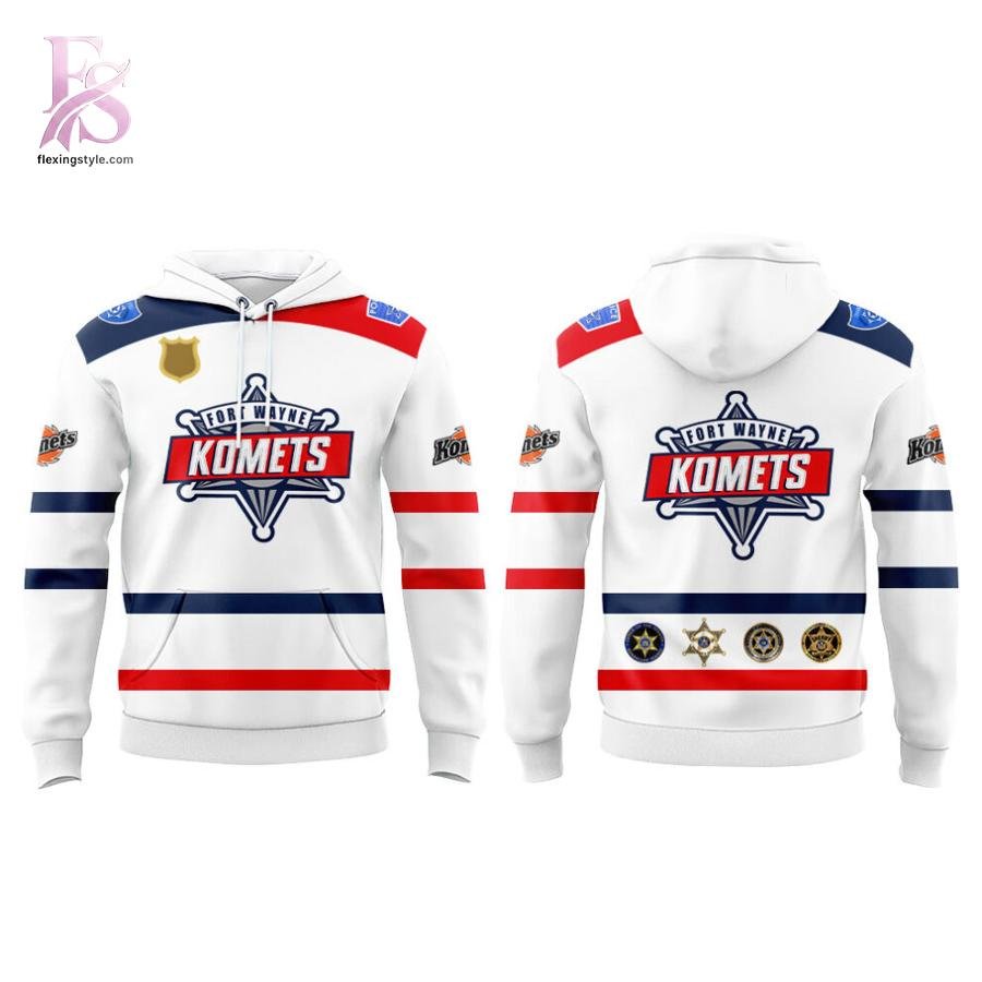 Fort Wayne Komets Law Enforcement Night Hoodie