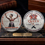 Freddie Mercury 80th Anniversary 2026 Commemorative Coin – TMTHU5529