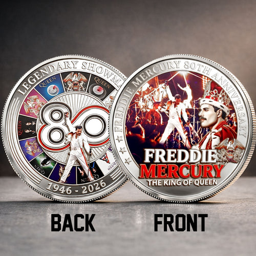 Freddie Mercury 80th Anniversary 2026 Commemorative Coin – TMTHU6018