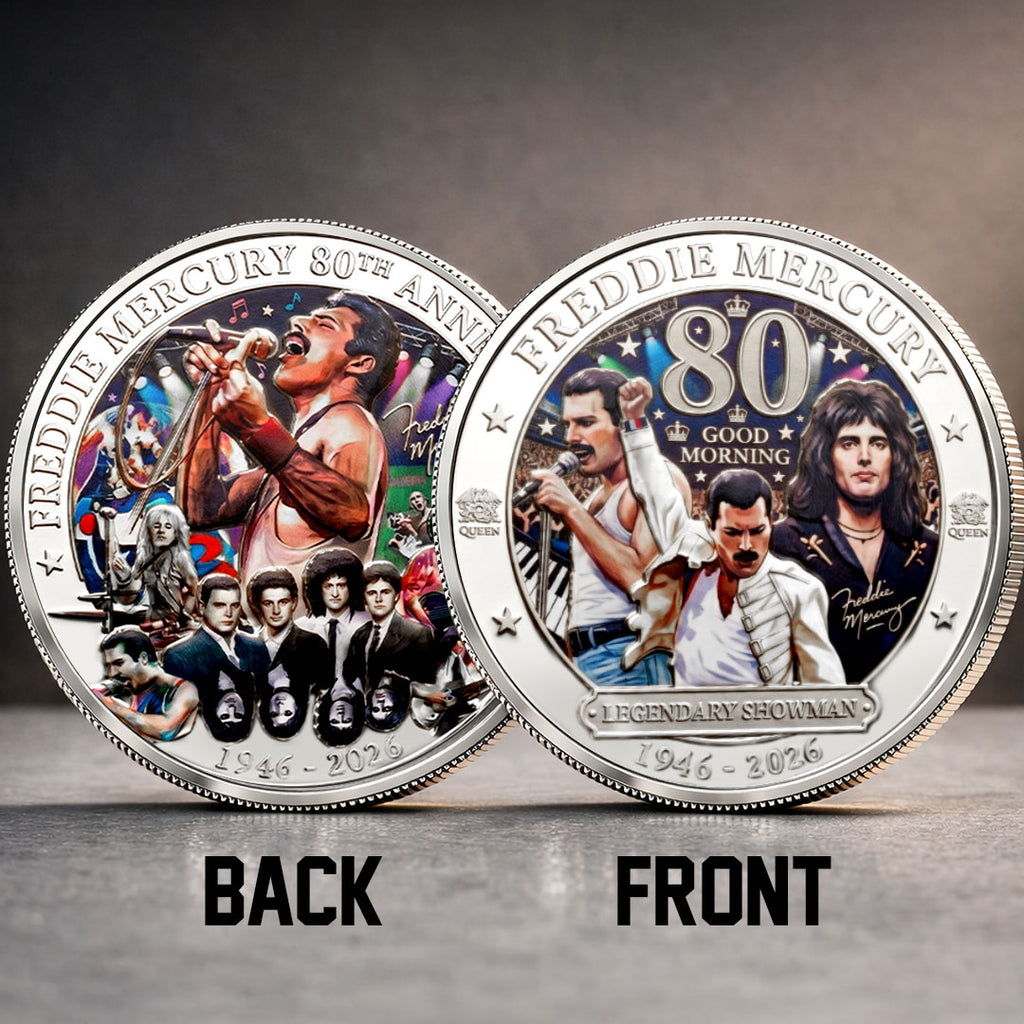 Freddie Mercury 80th Anniversary 2026 Commemorative Coin – TMTHU5432