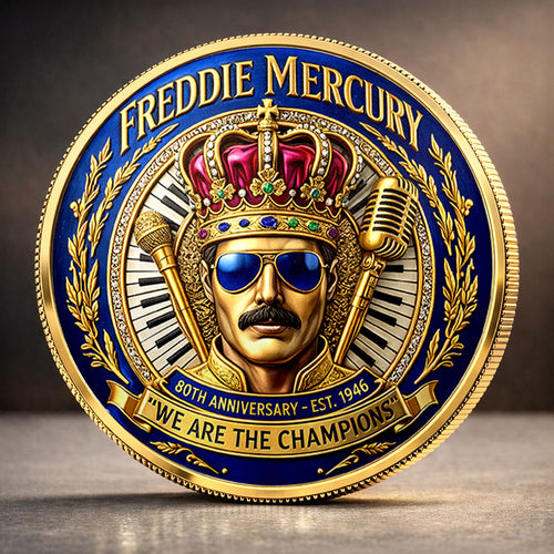 Freddie Mercury 80th Anniversary Commemorative Coin – HOATT16839
