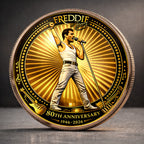 Freddie Mercury 80th Anniversary Commemorative Coin – MAITM15144