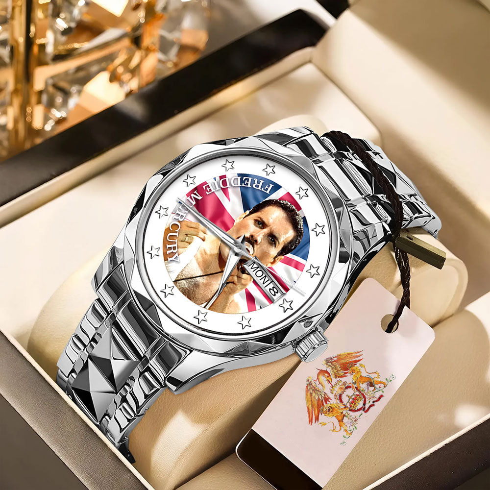 Freddie Mercury Alloy Luxury Quartz Watch – MAITM 12078