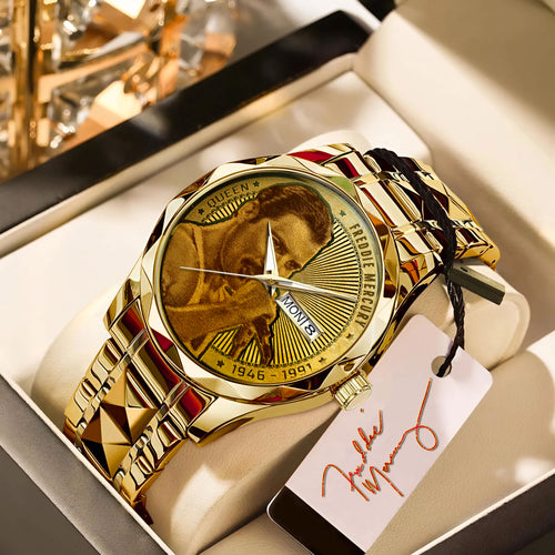 Freddie Mercury Alloy Luxury Quartz Watch – MAITM 12080