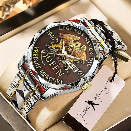 Freddie Mercury Alloy Luxury Quartz Watch – TANTN 14947