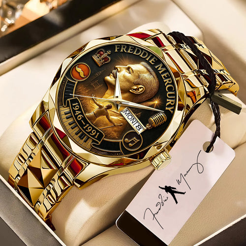 Freddie Mercury Alloy Luxury Quartz Watch – TANTN19409