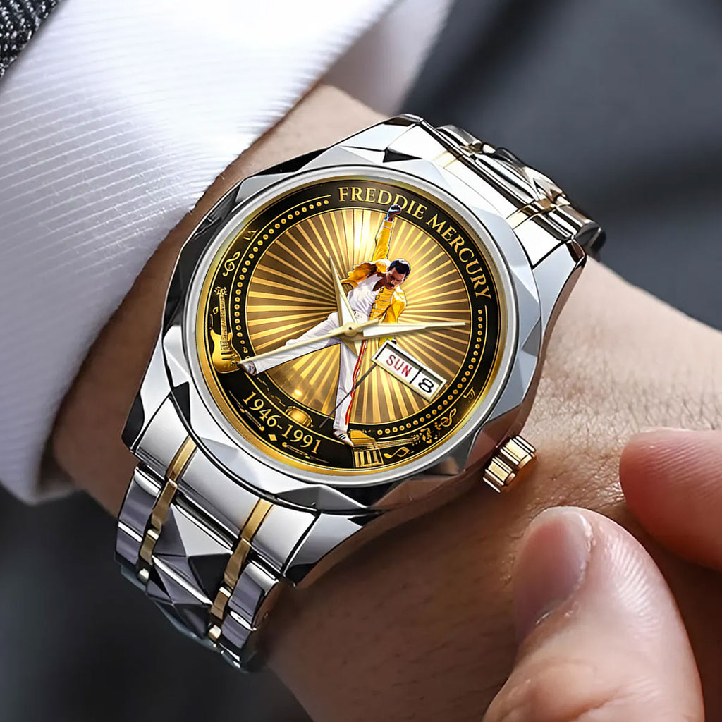 Freddie Mercury Alloy Luxury Quartz Watch – HOATT15487