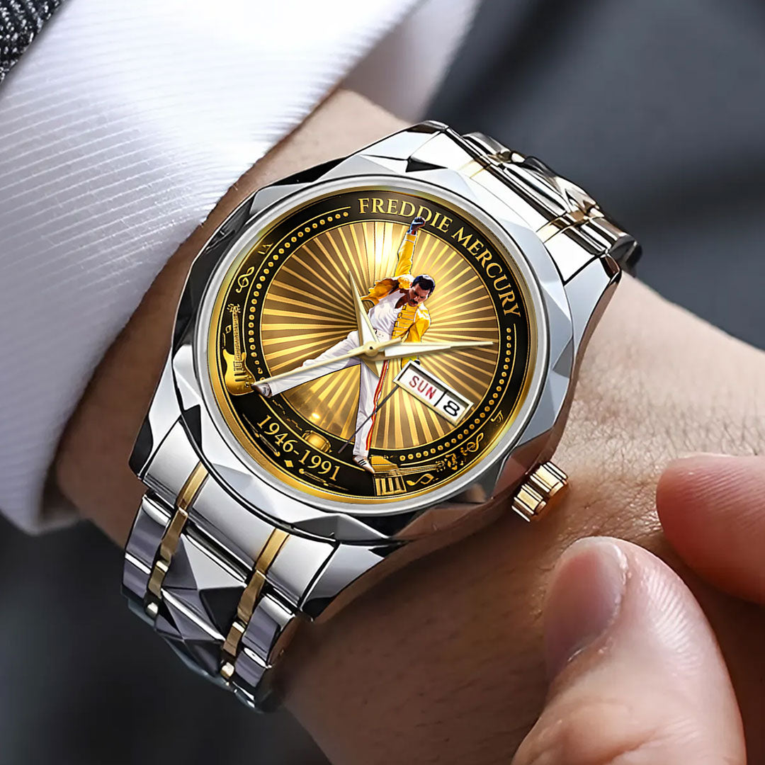 Freddie Mercury Alloy Luxury Quartz Watch – HOATT15487