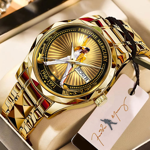 Freddie Mercury Alloy Luxury Quartz Watch – HOATT15487
