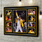 Freddie Mercury Rectangle Canvas With Inner Frame – HOATT15253
