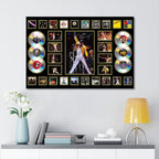 Freddie Mercury Rectangle Canvas With Inner Frame – MAITM9077