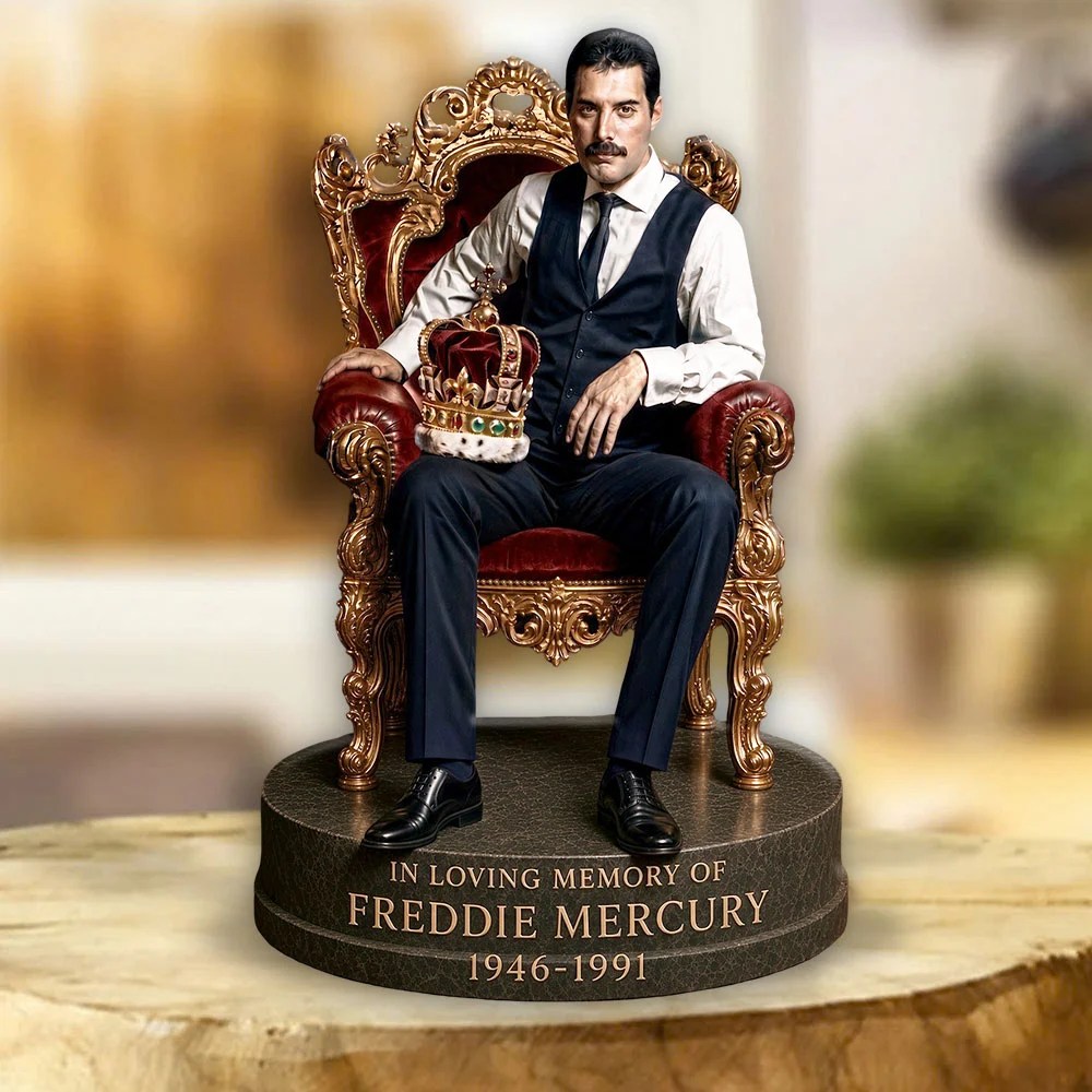 Freddie Mercury Custom Shape Acrylic Plaque – MAITM15335