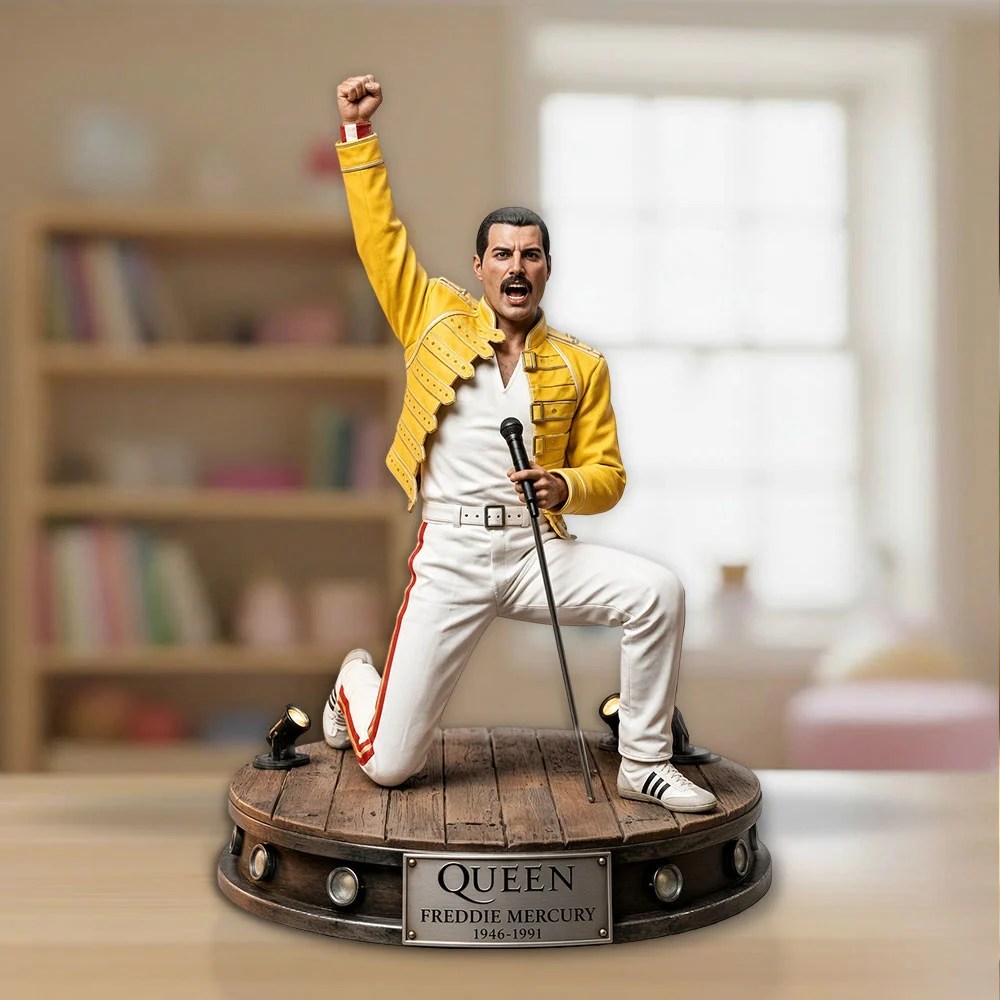 Freddie Mercury Custom Shape Acrylic Plaque – MAITM15363