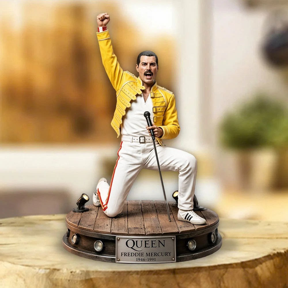 Freddie Mercury Custom Shape Acrylic Plaque – MAITM15363