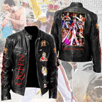 Freddie Mercury Motorcycle Leather Jacket – TMTHU3001