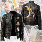 Freddie Mercury Motorcycle Leather Jacket – TMTHU5562