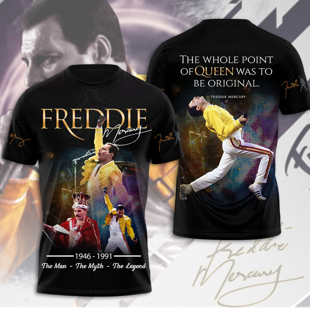Freddie Mercury 3D Apparel – MAITM 10211