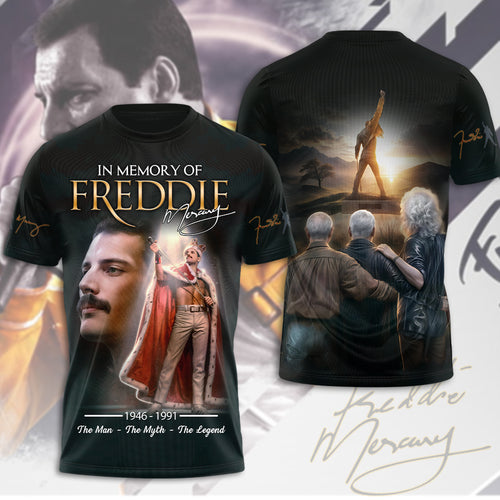 Freddie Mercury 3D Apparel – MAITM14137
