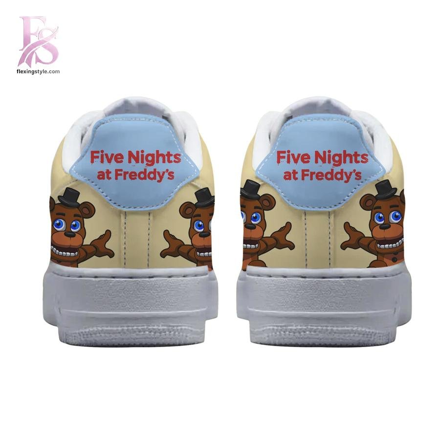 Freddy Fazbear’s Pizza Five Nights At Freddy Air Force Shoes