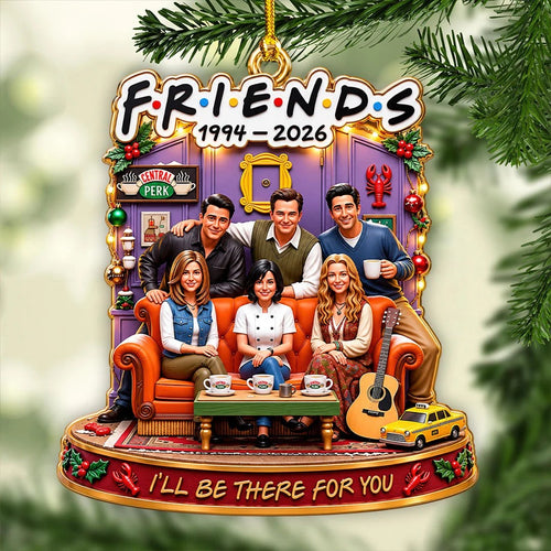 Friends Custom Shape 2-side Printed Acrylic Ornament – HOATT21544