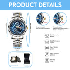 Frost Dragon Alloy Luxury Quartz Watch – TANTN24705