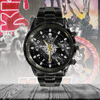 KISS Black Stainless Steel Watch – GNE 2130