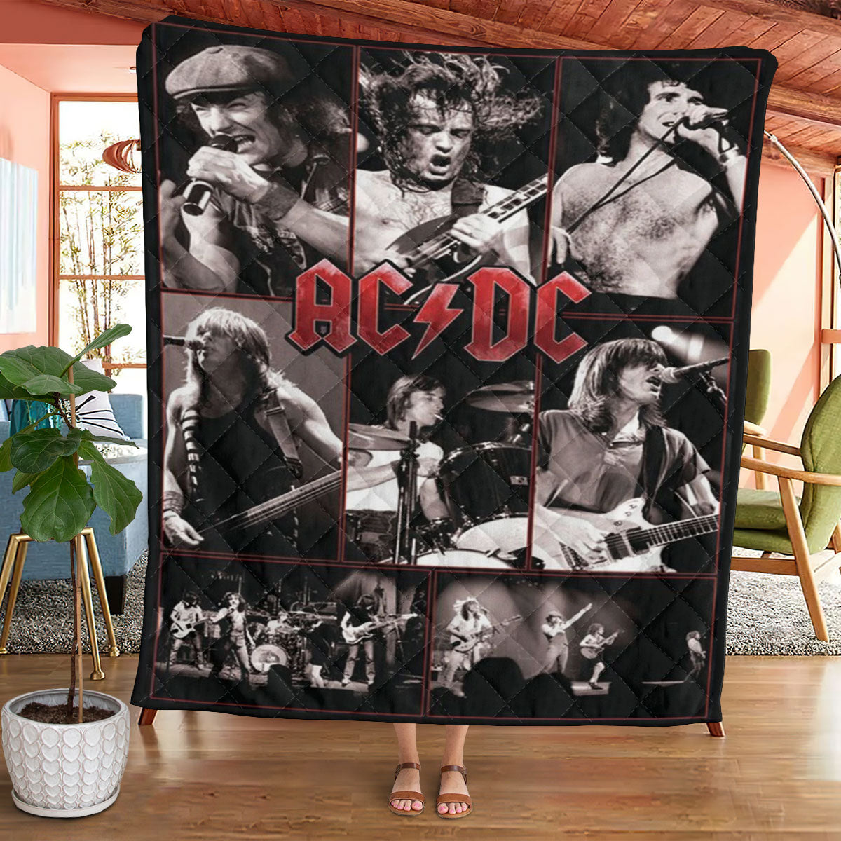 AC/DC Quilt Blanket – GNE 2217