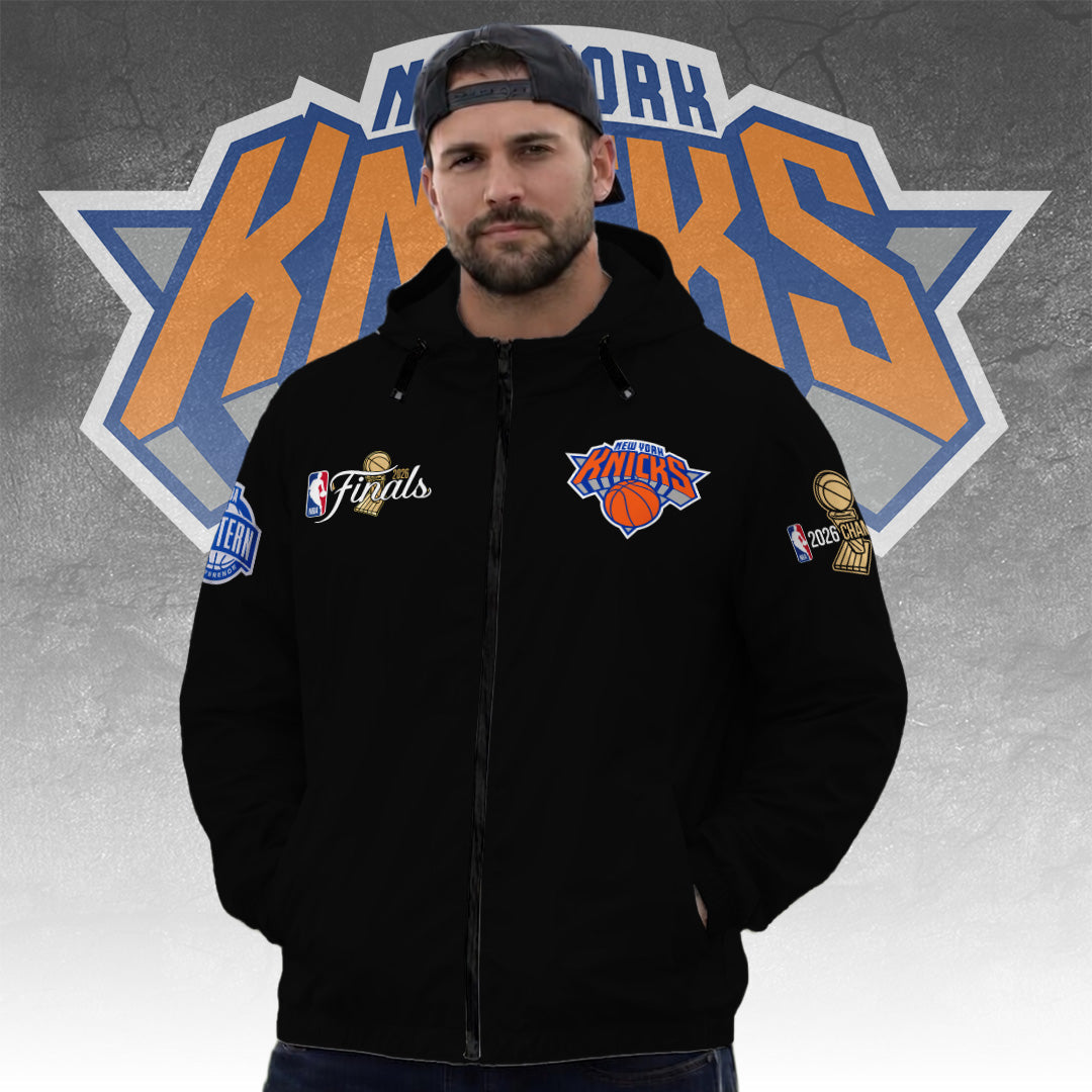New York Knicks 3D Windbreaker Jacket – GNE7202