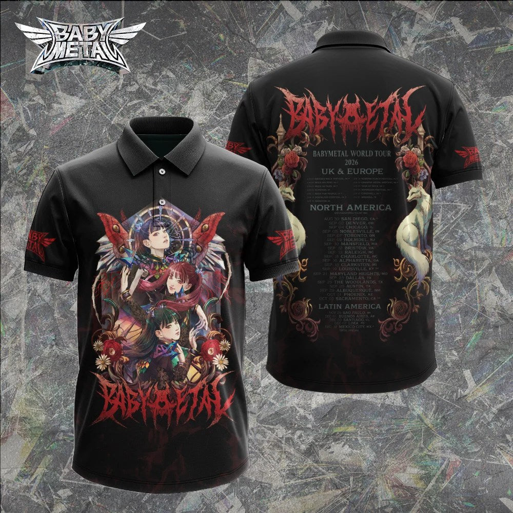 Babymetal World Tour 2026 3D Apparel – GNE8336