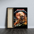 Metallica Rectangle Canvas With Inner Frame – GNE NEW136