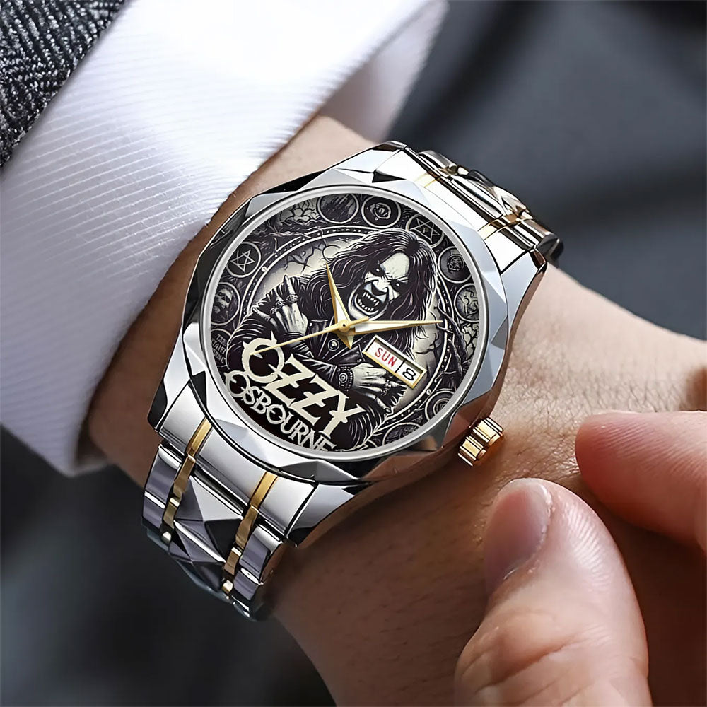 Ozzy Osbourne Alloy Luxury Quartz Watch – GNENEW598