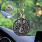 Ozzy Osbourne Custom shape 2-sided Acrylic Car Ornament – GNENEW599